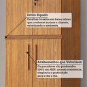 Ver mais imagens de Armário Multiuso Blanc 4 Portas 4 Prateleiras 100% MDF Canela - Rio Doce