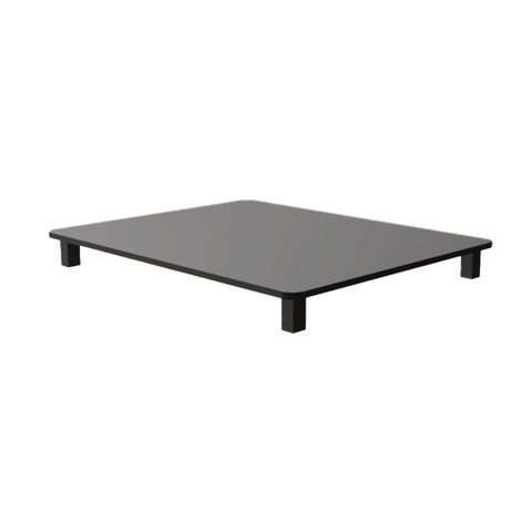 Tampa para Cooktop Consul 4 Bocas Cdo60ae 57 X 46 Cm Preto Laca