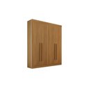 Ver imagem 1 de Guarda-roupa da Vinci Plus 4 Portas 3 Gavetas com Pés - D Doro Cinamomo