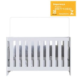 Berço Mini Cama 3 em 1 La003 Branco Comm - 15