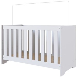 Berço Mini Cama 3 em 1 La003 Branco Comm