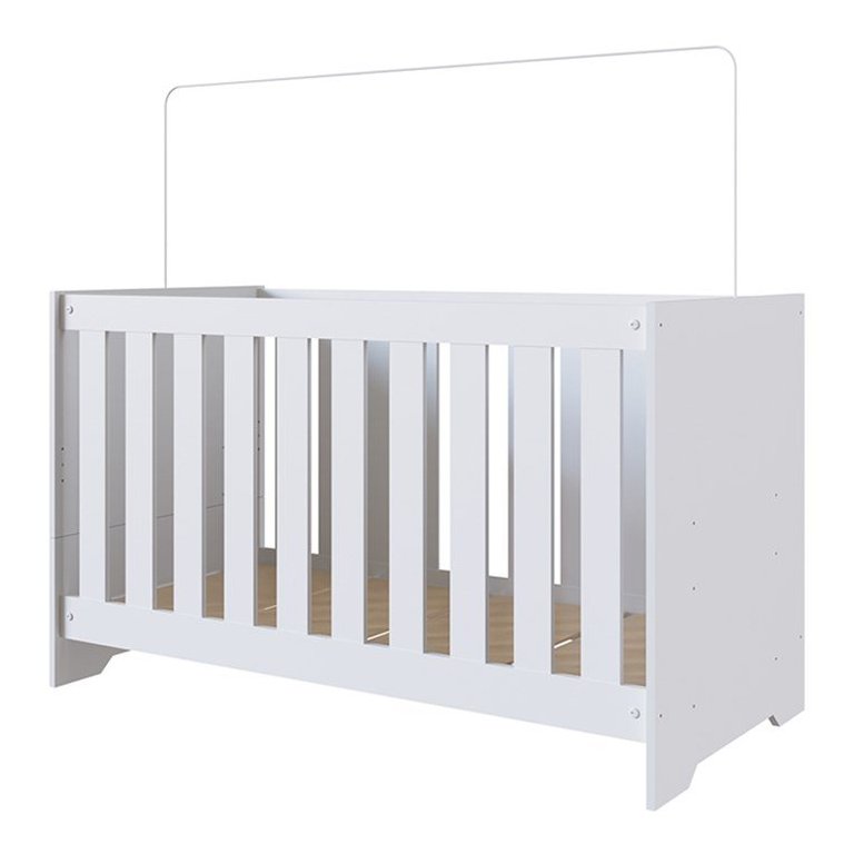 Berço Mini Cama 3 em 1 La003 Branco Comm Berço Mini Cama 3 em 1 La003 Branco Comm
