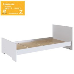 Berço Mini Cama 3 em 1 La003 Branco Comm - 5