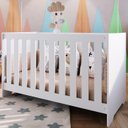 Ver mais imagens de Berço Mini Cama 3 em 1 La003 Branco Comm