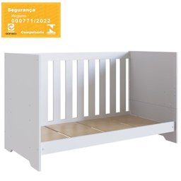 Berço Mini Cama 3 em 1 La003 Branco Comm - 3
