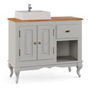 Ver imagem 1 de Balcão Lavabo 0,97m com Cuba - 3058