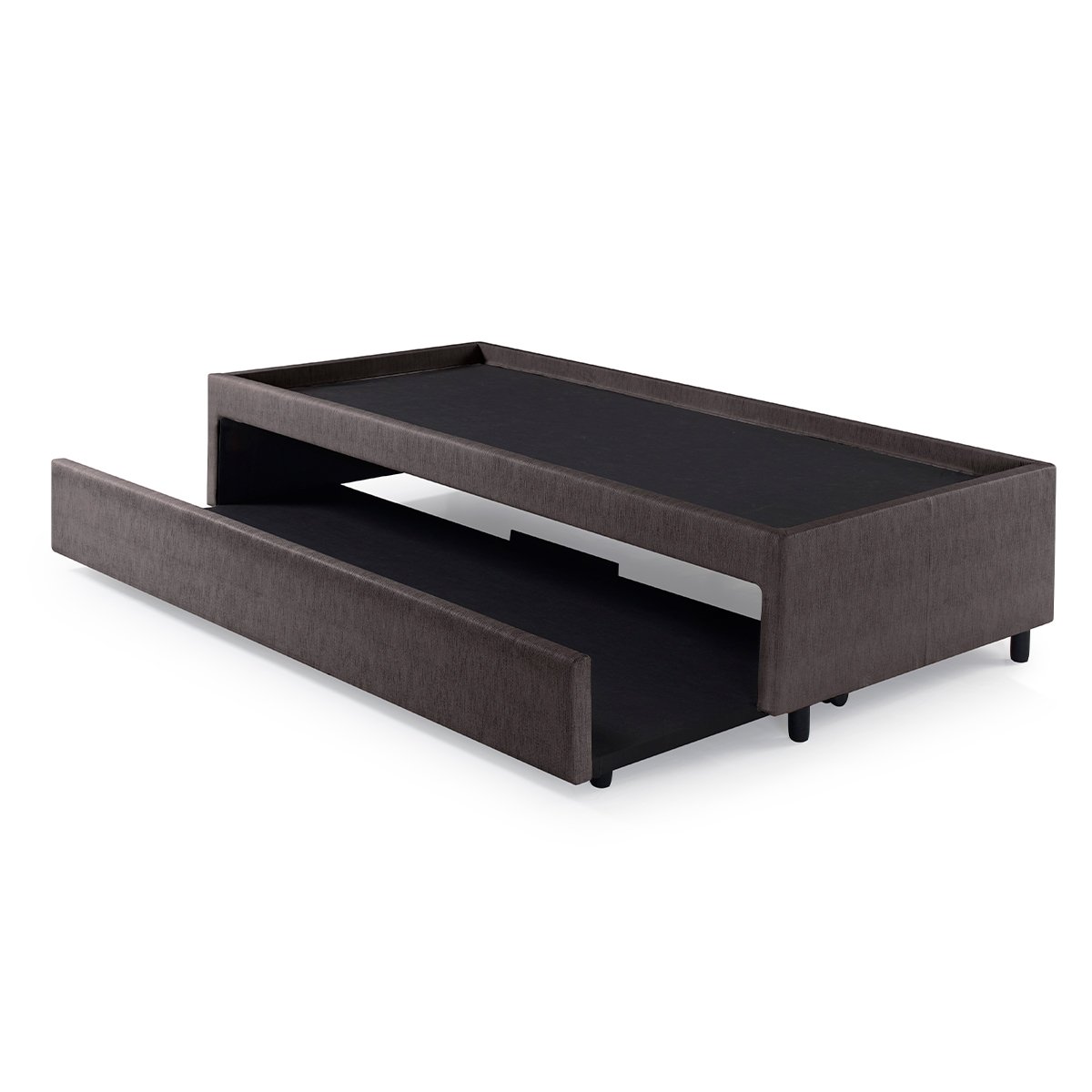 Bicama Box para Dois Colchões Solteiro 88x188 Corino Linho - 9