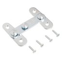 Ver imagem 1 de Fecho Chato para Janelas de Correr 60 mm Aço Acetinado 656011 União Mundial Unitário