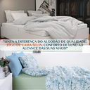 Ver imagem 4 de Conjunto de Lencol Casal Queen Size Selin 04 Pçs Toque Super Macio Cotton:verde
