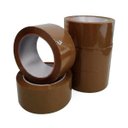 Ver imagem 1 de Fita Adesiva Marrom 48mm X 100 Metros 5 Rolos