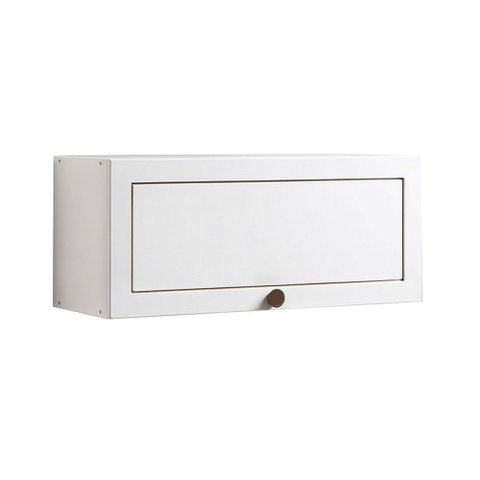 Armário Aéreo Cozinha 80 Cm Conecta Frizz 1 Porta Branco - Geniaflex