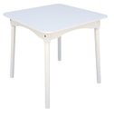 Ver imagem 4 de Mesa de Jantar Colonial Brisa Mesa 80x80 Cm Branca Compacta Linda! ( Quadrada )
