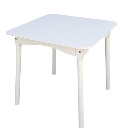 Mesa de Jantar Colonial Brisa Mesa 80x80 Cm Branca Compacta Linda! ( Quadrada )