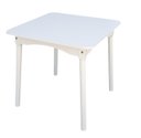 Ver imagem 1 de Mesa de Jantar Colonial Brisa Mesa 80x80 Cm Branca Compacta Linda! ( Quadrada )
