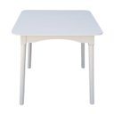 Ver imagem 5 de Mesa de Jantar Colonial Brisa Mesa 80x80 Cm Branca Compacta Linda! ( Quadrada )