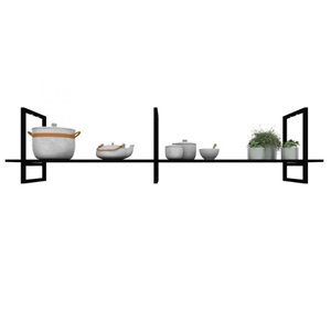 Prateleira Suspensa Industrial Teto Cozinha nichos para cozinha nicho industrial nichos para cozinha