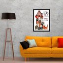 Ver imagem 2 de Quadro Decorativo Cats Make Me Happy
