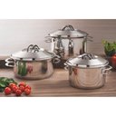 Ver imagem 4 de Caçarola Tramontina Solar Funda em Aço Inox Fundo Triplo com Tampa e Alças 16 Cm 1,8 L Tramontina