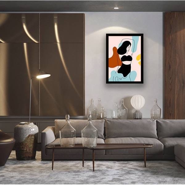Quadro Decorativo Figurativo Série Mulher Verão - 2