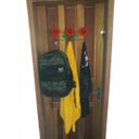 Ver imagem 6 de Suporte de Ferro 3 Ganchos Artesanal Rustico Colonial Decorativo - Laranja