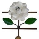 Ver imagem 3 de Alça de Ferro 3 Ganchos Artesanal Rustico Colonial Decorativo - Branco & Verniz