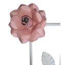 Ver imagem 3 de Suporte de Ferro 3 Ganchos Artesanal Rustico Colonial Decorativo - Rosa