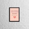 Quadro Decorativo Coisas Pequenas Feitas Com Amor - 1