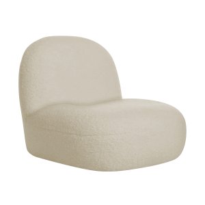Poltrona Decorativa Amsterdã Bouclé