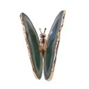 Ver imagem 2 de Borboleta Em Pedra Àgata Decorativa Com Ouro