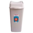 Ver imagem 2 de Kit Gaveta Aramada Fruteira 28x31cm Lixeira Deslizante Cozinha 8,8l Cinza