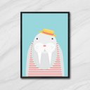 Ver imagem 1 de Quadro Decorativo Foquinha Marinheira