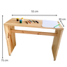 Mesa Educativa Escrivaninha Infantil de Madeira Pinus Montessori - Criativity - 4