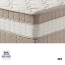 Ver imagem 4 de Cama Box e Colchão King Best Bege Molas Ensacadas Casal Anjos: Branco