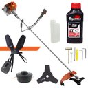 Ver imagem 5 de Roçadeira Profissional Tekna Rl520acn-tk 52cc 2t 2hp 9000rpm Alta Rotação + Óleo Toyama 2t