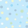 Papel de Parede Adesivo Poá Azul e Amarelo - 010 - 2