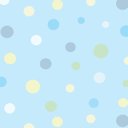 Ver imagem 2 de Papel de Parede Adesivo Poá Azul e Amarelo - 010