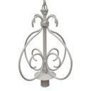 Ver imagem 1 de Luminária de Metal para Iluminação de Quarto Pequeno Decoração Interna - Branco