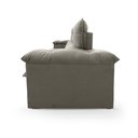 Ver imagem 3 de Sofá Retrátil/reclinável Verona 2,30m Suede Velut Tabaco C/ Molas Ensacadas - King House