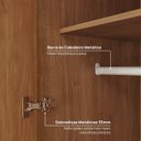 Ver mais imagens de Guarda-Roupa Planejado 3 Peças 7 Portas Arani CabeCasa MadeiraOriginals Marrom/Cinamomo