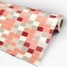 Papel de Parede Adesivo Pastilha Vermelha - 003 - 3