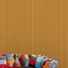 Papel de Parede Adesivo Listrado Dourado - 035 - 1