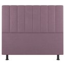 Ver imagem 5 de Kit Cabeceira e Baú Cama Box King Size Cora 195cm Suede Rosé - Desk Design