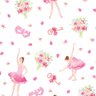 Papel de Parede Adesivo Infantil Bailarinas - 107 - 2