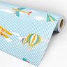 Papel de Parede Adesivo Infantil Aviões e Foguetes - 042 - 3