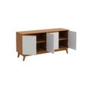 Ver imagem 5 de Aparador Kappesberg 4 Portas Canela/branco 156cm