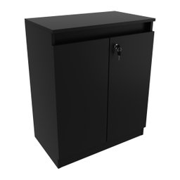 Balcão Escritório com Chave Multimóveis Cr25046 Preto - 5