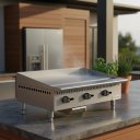 Ver imagem 3 de Chapa para Lanches 910mm a Gas 3 Queimadores Profissional 18mm CPGP36M18 Frigopro