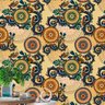 Papel de Parede Adesivo Geométrico Mandala Floral - 173 - 1