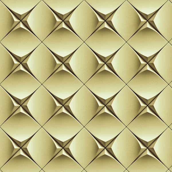 Papel de Parede Adesivo Geométrico Efeito 3D - 099 - 2