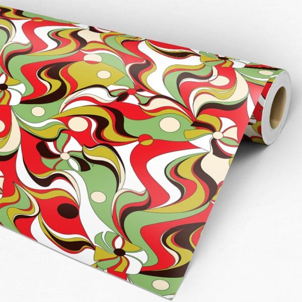 Papel de Parede Adesivo Geométrico Colorido - 162 - 3